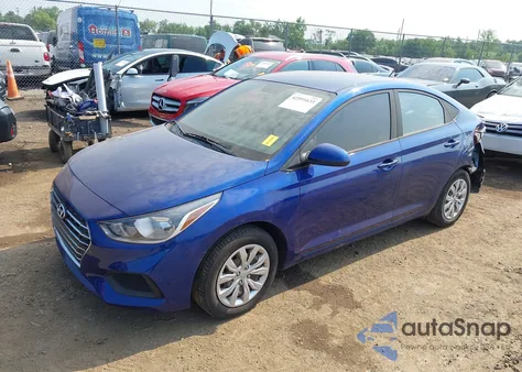 2019 Hyundai Accent Se из США, поврежденный, VIN 3KPC24A32KE050495